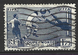 FRANCE. N°396 Oblitéré De 1938. Coupe Du Monde 1938. - 1938 – Frankrijk
