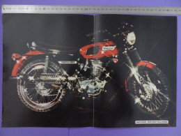 Poster TRIUMPH Trophy 250  Monocylindre, 4 Temps édition Motocyclisme Moto Format A3 - Motorfietsen