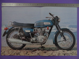 Poster TRIUMPH T 150 TRIDENT  4 Temps édition Motocyclisme Moto Format A3 - Motorfietsen