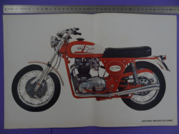 Poster ITAL JET GRIFON  4 Temps 650cm3 édition Motocyclisme Moto Format A3 - Motorfietsen