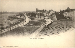 SUISSE - AUVERNIER ET LE LAC - CARTE NUAGE - Auvernier