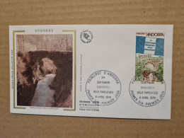 ANDORRE  LA VIEILLE  FDC 1978 CENTENAIRE SIGNATURE DES PAREAGES - Covers & Documents