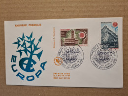 ANDORRE  LA VIEILLE  FDC 1978 EUROPA - Lettres & Documents