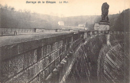 BELGIQUE - Barrage De La Gileppe - Le Mur - Carte Postale Ancienne - Other & Unclassified