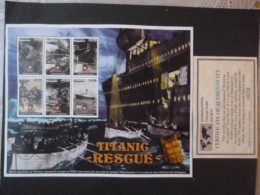 MADAGASKAR STAMPS ON TITANIC - Gebruikt