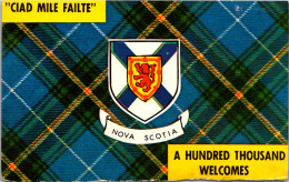 Canada Nova Scotia Greetings With Seal A Hundred Thousand Welcomes - Altri & Non Classificati