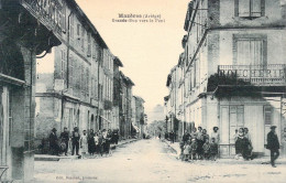 FRANCE - 09 - Mazères ( Ariège ) - Grande-Rue Vers Le Pont - Carte Postale Ancienne - Otros & Sin Clasificación