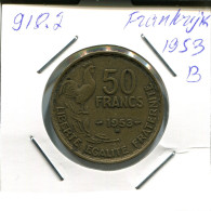 50 FRANCS 1953 B FRANCE Pièce Française #AN477.F - 50 Francs