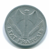 1 FRANC 1944 FRANCIA FRANCE Moneda VF/XF #FR1146.4.E - 1 Franc