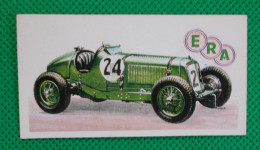 Trading Card - Brooke Bond Tea- History Of The Motor Car - 1934 E.R.A. Supercharged - (6,8 X 3,7)-Série 50 - N° 35 - Motori