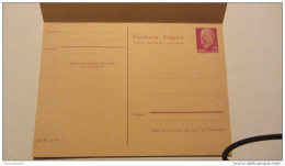 DDR Bis 64: Doppel-Ganzsachen-Post-Karte Mit 15 Pfg Ulbricht Ungebraucht - Knr: P 74 - Cartes Postales - Neuves