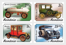 Romania 2023 / The History Of The Automobile / Set 4 Stamps - Neufs