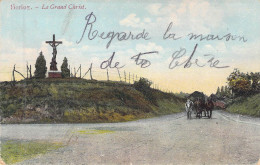 BELGIQUE - BERLOZ - Le Grand Christ - Edit F Teheux Hovent - Carte Postale Ancienne - Berloz