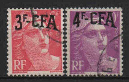 Réunion  - 1949 - Tb De France Surch - N° 294/296 - Oblit - Used - Used Stamps