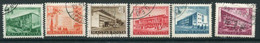 HUNGARY 1951 Definitive: Buildings Of The 5-Year Plan Used.  Michel 1186-91 - Gebruikt