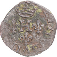 Monnaie, France, Henri III, Liard à La Croix Du Saint-Esprit, Paris, TB+ - 1574-1589 Henry III