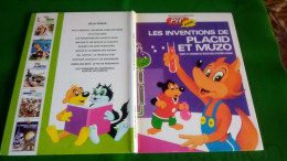 PIF ALBUM  Les Inventions De PLACID Et MUZO  EO 1974   Editions KANGOUROU   TBE - Pif & Hercule