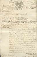 Document Fiscal 4 Pages - Empreinte AIGLE 4 S (sols) 1771., Fait à Malines Le 24 Septembre 1772 , Concernant Leseigneur - ...-1852 Préphilatélie