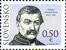 279976 MNH ESLOVAQUIA 2012 PERSONALIDAD - Nuovi