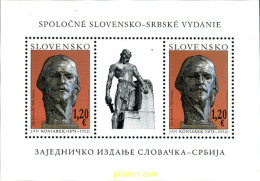 279980 MNH ESLOVAQUIA 2012 ESCULTURA - Nuovi