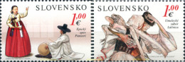 301428 MNH ESLOVAQUIA 2013 DANZA Y MUSICA POPULAR - Nuovi