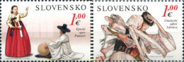 301428 MNH ESLOVAQUIA 2013 DANZA Y MUSICA POPULAR - Nuovi