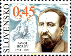 318286 MNH ESLOVAQUIA 2014 PAVOL HOROV - POETA - Nuovi