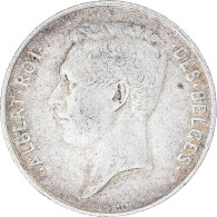 Monnaie, Belgique, Franc, 1911, TTB+, Argent, KM:72 - 1 Franc