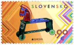 340384 MNH ESLOVAQUIA 2015 EUROPA CEPT - 2015 JUGUETES - Nuovi