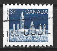 Canada 1988. Scott #1194 (U) Parliament, Library  *Complete Issue* - Roulettes