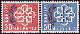 Suisse - Europa CEPT 1959 - Yvert Nr. 632/633 - Michel Nr. 681/682  ** - 1959