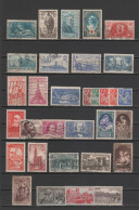 FRANCE - ANNÉE COMPLÈTE Oblitérés 1939 - 32 Timbres - Yvert 419-450 - ....-1939