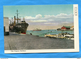 NAGOYA Harbour-le Port -bateau à Quai -N°PA  194-années 30 Carte Neuve D'époque - Nagoya