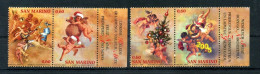 2004 SAN MARINO SET MNH ** Natale, Christmas, Christmas Tree - Unused Stamps