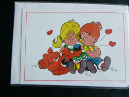 BELG.1992 POSTOGRAM 92/J12 : " Bollie & Billie - Love Is Wonderful - Roba " - Postogram