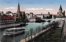 Metz - An Der Mosel Gel.1916 Zensur - Lothringen