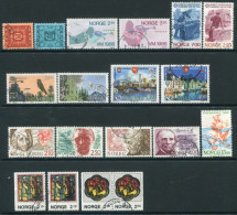 NORWAY 1986 Complete Year Issues Except Block Used.  Michel 940-60 - Gebruikt