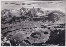 Wildhaus - Blick Vom Käserrugg (Obertoggenburg) Gegen Das Säntismassiv - Gelaufen Nach RANICA (Italien) - Wildhaus-Alt Sankt Johann