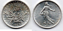 MA 22526 /  5 Francs 1969 SUP - 5 Francs