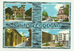 SALUTI DA CODOGNO - VIAGGIATA FG - Lodi