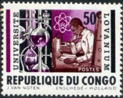 Congo, République Démocratique (Kinshasa)  - Recherche En Laboratoire  : 10ème Anniversaire De L'Université De Lovanium - Ongebruikt