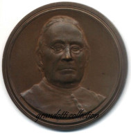 AL SACERDOTE ADALBERTO CATENA 1902 MEDAGLIA COMMEMORATIVA ANGELO CAPPUCCIO - Professionnels/De Société