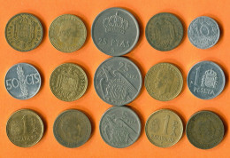 SPAIN Coin SPANISH Coin Collection Mixed Lot #L10240.1.U - Sammlungen