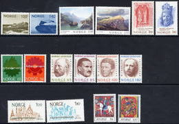 NORWAY 1974 Complete Commemorative Issues MNH / **. - Années Complètes