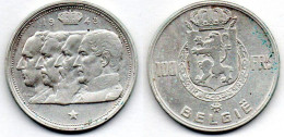 MA 21268 /  Belgique - Belgien - Belgium  100 Francs 1948 TTB+ - 100 Francs