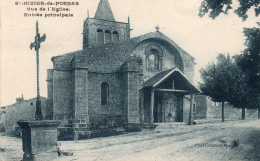 ST - NIZIER DE FORNAS - VUE DE L'EGLISE - ENTREE PRINCIPALE - Other & Unclassified