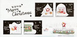 Hong Kong - 2020 - Christmas - Mint Souvenir Sheet With Hot Foil Intaglio Printing - Ungebraucht