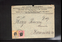 Brazil 1899 Interesting Letter To Germany - Storia Postale