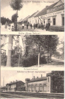 HALBE Kr Teltow Restauration Dietschke Teupitzer Straße Bahnhof Jagdschloß 11.7.1921 Datiert - Teltow