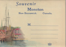 Souvenir Folder Of Moncton, New Brunswick - Other & Unclassified